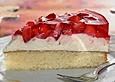 Erdbeerkuchen mit Vanillecreme