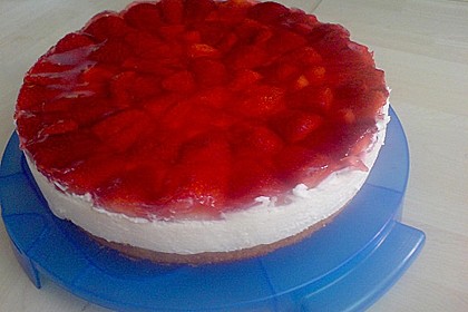 Erdbeerkuchen mit Vanillecreme 117