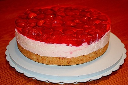 Erdbeerkuchen mit Vanillecreme 58