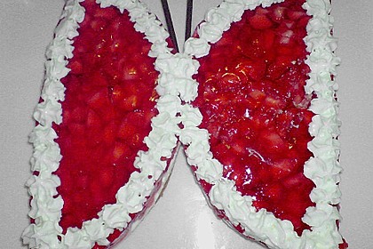 Erdbeerkuchen mit Vanillecreme 25