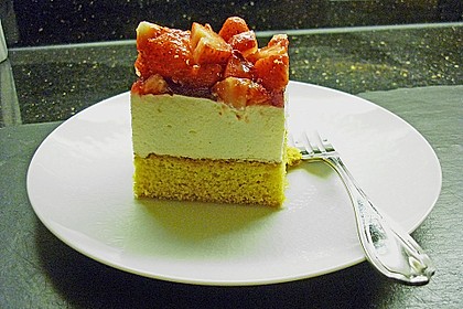 Erdbeerkuchen mit Vanillecreme 71