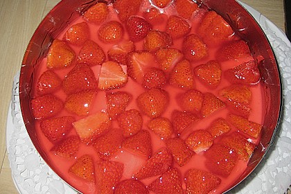 Erdbeerkuchen mit Vanillecreme 102
