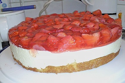 Erdbeerkuchen mit Vanillecreme 104