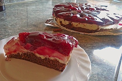 Erdbeerkuchen mit Vanillecreme 94
