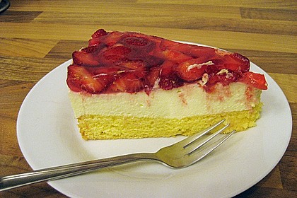 Erdbeerkuchen mit Vanillecreme 67
