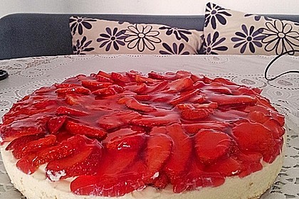 Erdbeerkuchen mit Vanillecreme 56