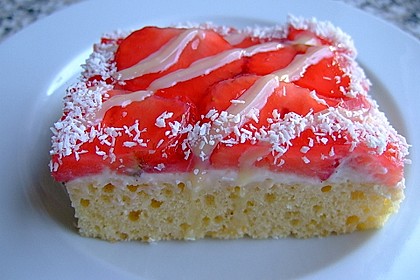 Erdbeerkuchen mit Vanillecreme 23