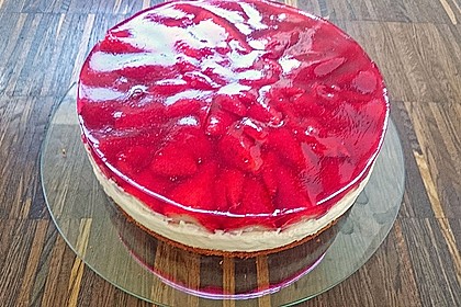 Erdbeerkuchen mit Vanillecreme 44