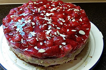 Erdbeerkuchen mit Vanillecreme 57