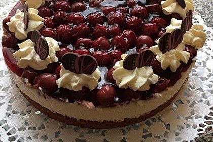 Erdbeerkuchen mit Vanillecreme 2