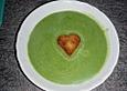 Spinat - Erbsen - Cremesuppe