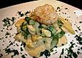 Spargelragout mit Jakobsmuscheln