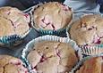 Kalorienarme Erdbeermuffins