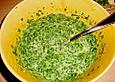 Spinat - Gorgonzola - Sauce