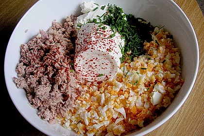 Eiaufstrich mit Thunfisch 7