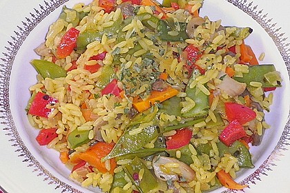 Gem&uuml;se - Paella