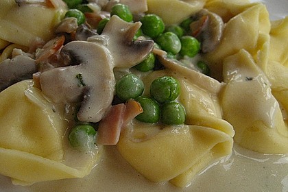 Tortellini &agrave; la Familie in Schinken - Sahne - So&szlig;e 12