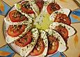 Tomaten - Mozzarella Salat