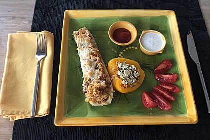Zucchini mit Hackfleisch - Reis - Füllung 7
