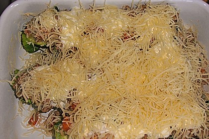 Zucchini mit Hackfleisch - Reis - Füllung 35