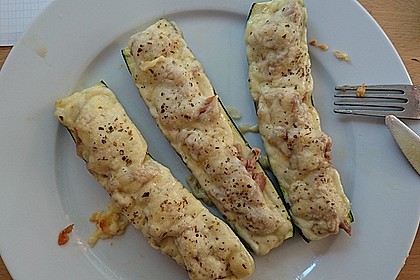 Zucchini mit Hackfleisch - Reis - Füllung 29