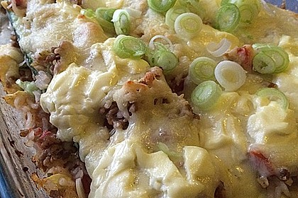 Zucchini mit Hackfleisch - Reis - Füllung 9