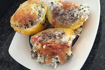 Zucchini mit Hackfleisch - Reis - Füllung 21