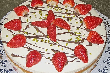 Erdbeertorte mit Quarkcreme 4