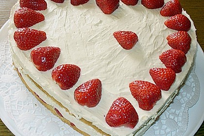 Erdbeertorte mit Quarkcreme 1