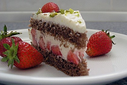 Erdbeertorte mit Quarkcreme 18