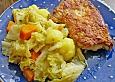 Schnitzel in der K&auml;sekruste