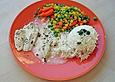 Schollenfilet in Pfeffersauce