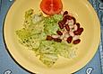 Eisbergsalat mit Schmand