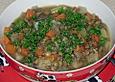 Linsensuppe mit Knoblauch