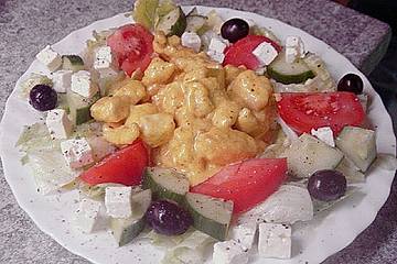 Sommersalat mit Hähnchenbrust
