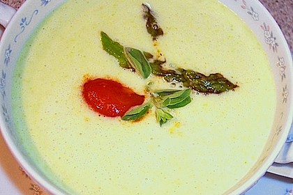 Grüne Spargelsuppe 2