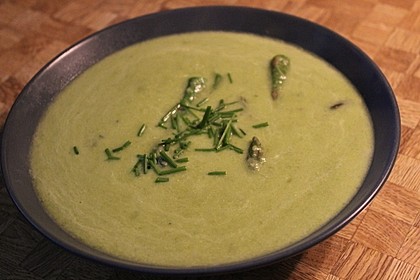 Grüne Spargelsuppe 3