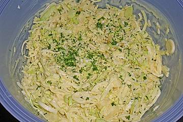 Lauch - Sellerie - Ananas - Salat
