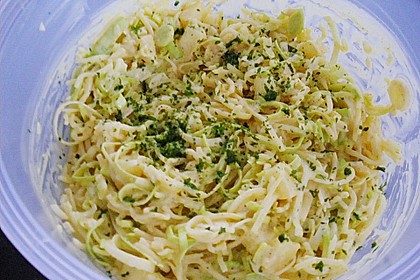 Lauch - Sellerie - Ananas - Salat 5