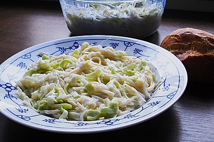 Lauch - Sellerie - Ananas - Salat 2