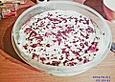 Grie&szlig;pudding mit Kirschen und Quark