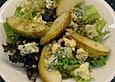 Rucolasalat mit Birne und Gorgonzola