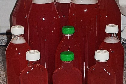 Rhabarber - Sirup 7