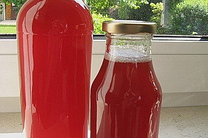 Rhabarber - Sirup 11