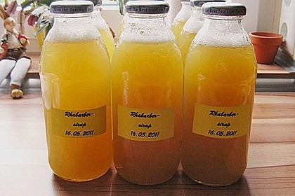 Rhabarber - Sirup 41
