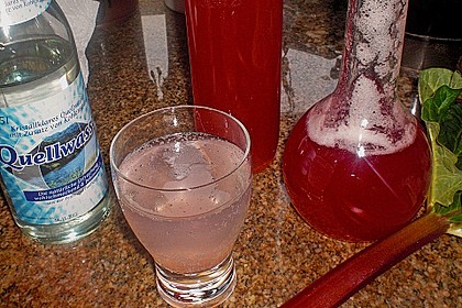 Rhabarber - Sirup 31