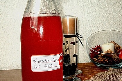 Rhabarber - Sirup 33