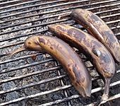 Gegrillte Bananen (Bild)