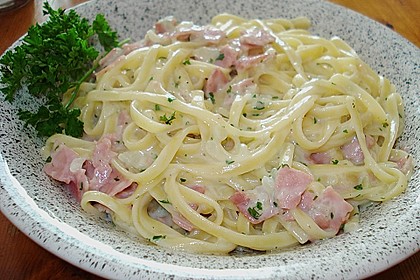 Spaghetti Carbonara light 5
