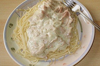 Spaghetti Carbonara light 6